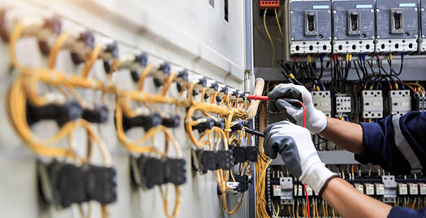 Professional Electrician technician working in North Potomac, MD